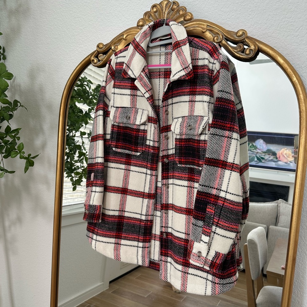 Plaid Shacket - Picture 3 of 5